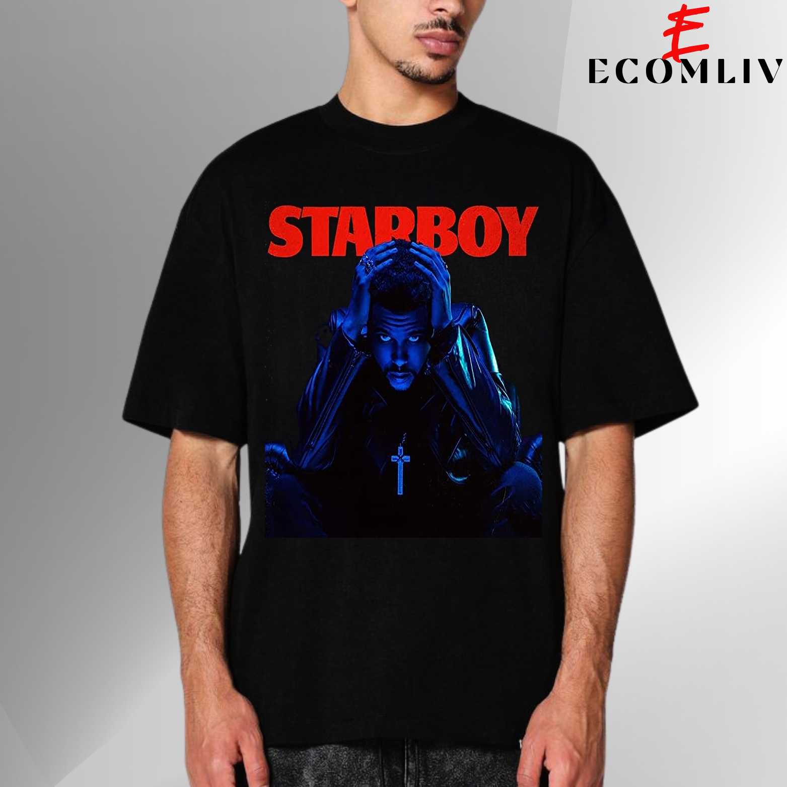 The Weeknd Xo Starboy Tee, Unisex Streetwear Tee